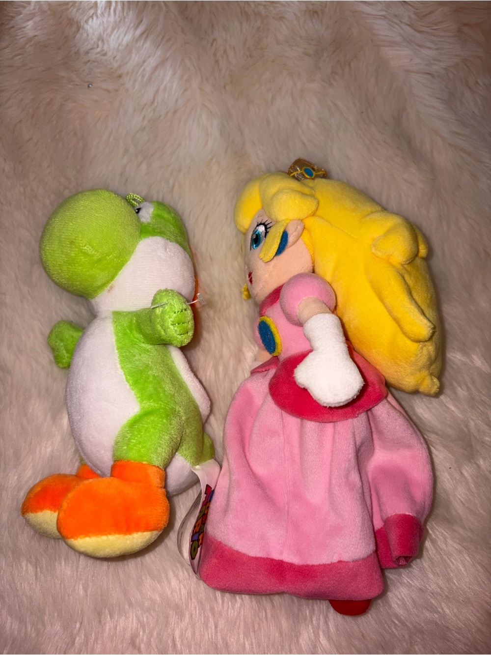 Super Mario plushies